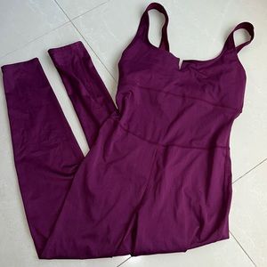Free People X FP Movement Lose Control One-piece Acai Worn Once Size Small!